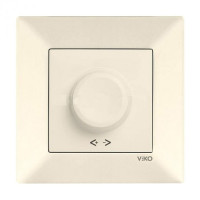 Регулятор яркости света (диммер) 1000w крем VIKO MERIDIAN 90970269-WH